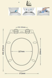 wc sedátko Salsa, duroplast, soft-close KD02181442