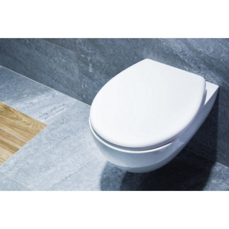 wc sedátko Calypso, duroplast, bílé KD02181061