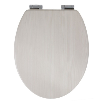 wc sedátko Oak White (bílý dub), MDF, soft-close KD02181066