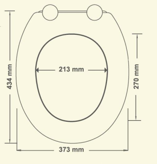 wc sedátko Oak White (bílý dub), MDF, soft-close KD02181066