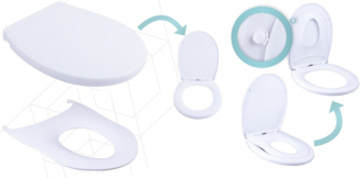 wc nástavec pro děti Baby Swing (do sedátko Swing), polypropylén KD02181283