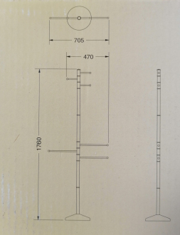 SUN - koupelnový věšák KD02060033