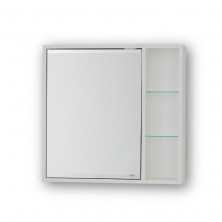 SÉVIS 70 - horní zrcadlová skříňka bez osvětlení, 70 x 58,5 x 14 cm OLNSEV70
