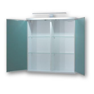 ARLES 60 - horní zrcadlová skříňka s LED osvětlením, 60 x 64 x 15 cm OLNARL60