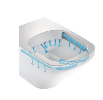 ARCO závěsné wc rimless + SLIM sedátko soft-close, oválné OLKLT046E