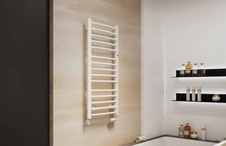 radiátor AMBRA R 600 x 682 mm, C35 white silk RADAMBR607035