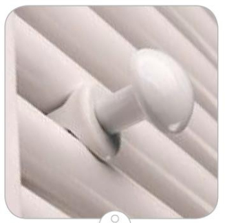 radiátor STANDARD 3D 500 x 915 mm, C35 white silk, boční připojení RADSTA3509035BN