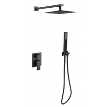 Podomítkový sprchový set SLIM, MODERN / VARIUM II, černá barva BABPMVIICZ