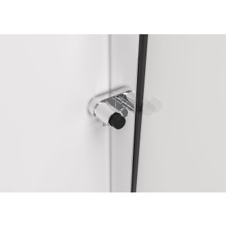 CERANO - Sprchová zástěna Walk-in Medin L/P - 8 mm - chrom, transparentní sklo - 180x195 cm - dvoudílná posuvná