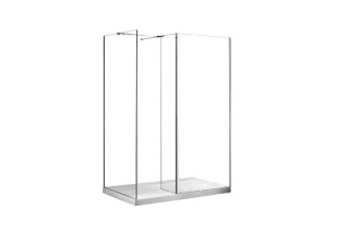 INDRE 140 × 90 × 195 cm (chrom, čiré) BCINDRE9014