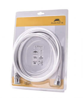sprchová hadice PVC, hladký povrch 360°, 150 cm, 600055 OLBA600055