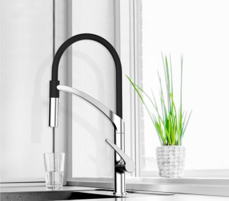 baterie ULTIMA U-50 dřezová (černá barva) OLBAU50