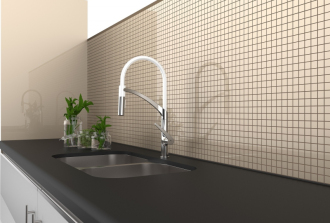 baterie ULTIMA U-50 dřezová (bílá barva) OLBAU50WT