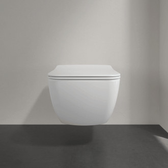 WC s prkénkem softclose závěsné Villeroy & Boch Venticello zadní odpad 4611RLR1