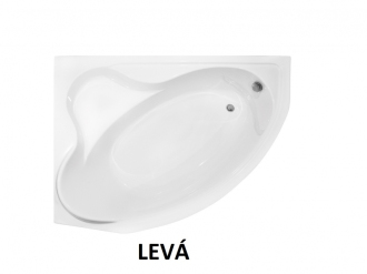 Asymetrická vana DELFINA