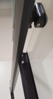 Sprchové dveře do niky TREOS NEW BLACK