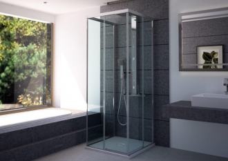 Obdélníkový a čtvercový sprchový kout URBAN ESSENCE A1FS