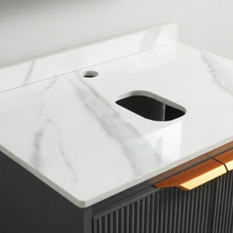 Sada koupelnového nábytku s umyvadlem Marti 60cm Grey