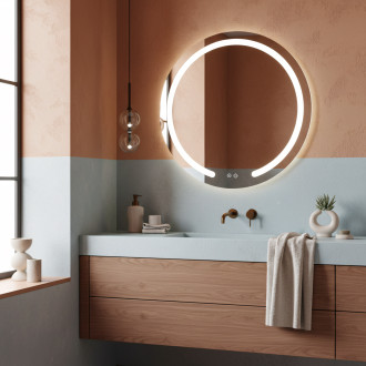 Zrcadlo LED 80cm Modern