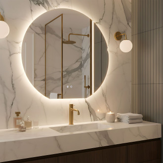 Zrcadlo LED 90cm Fabio