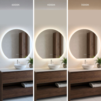 Zrcadlo LED 80cm Fabio