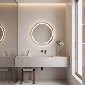 Zrcadlo LED 60cm Modern