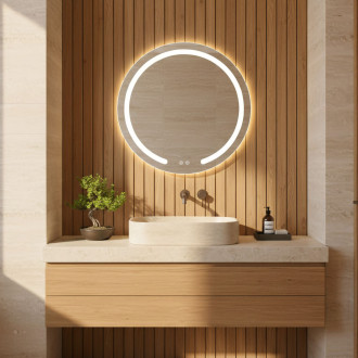 Zrcadlo LED 50cm Modern