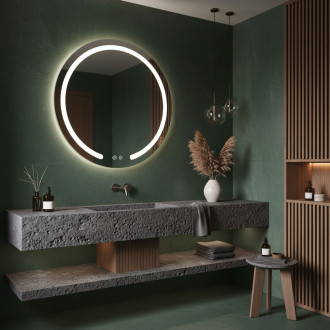 Zrcadlo LED 100cm Modern