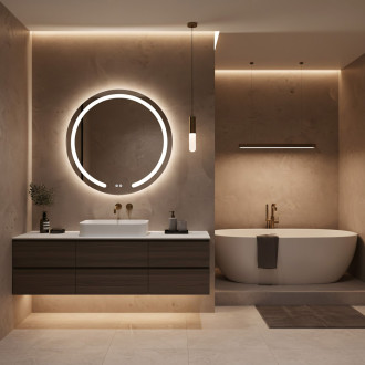 Zrcadlo LED 100cm Modern