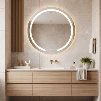 Zrcadlo LED 100cm Modern