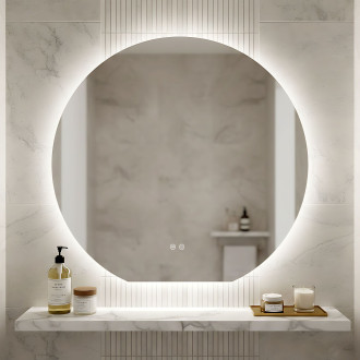 Zrcadlo LED 100cm Fabio