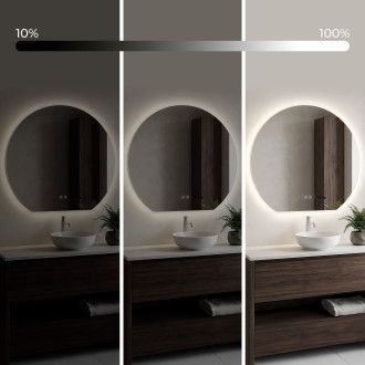 Zrcadlo LED 100cm Fabio