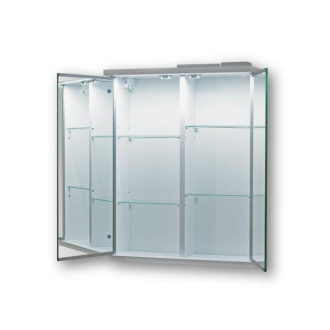 NICE 70 - horní zrcadlová skříňka s LED osvětlením, 70 x 64 x 15 cm OLNNIC70
