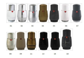 Připojovací ventil Z4 kompletní sada - Bílá (RAL 9003), Pravé (DX), Cu 15×1