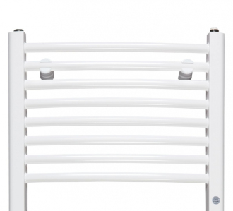 radiátor OMEGA R 700 x 1402 mm, C35 white silk, středové připojení 50 mm RADOME701435SP