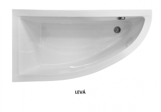 vana OS FONDI 150x70 cm pravá  OLVFON15P