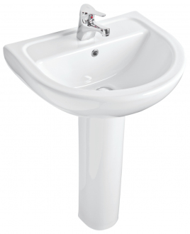 umyvadlo COMPACT 55x44,8 s otvorem OLKGKO04LVB01