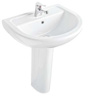umyvadlo COMPACT 60x50 s otvorem OLKGKO05LVB01