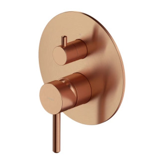 Omnires Y nadomítkový díl sprchové baterie 2cestné, měď kartáčovaná Y1247ROCPB