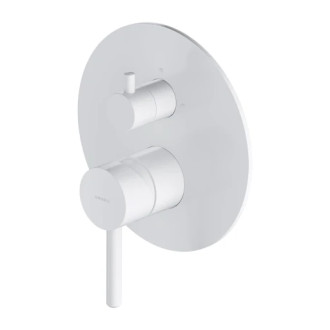 Omnires Y nadomítkový díl sprchové baterie 2cestné, bílá mat Y1247ROWM