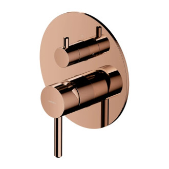 Omnires Y nadomítkový díl sprchové baterie 2cestné, měď lesk Y1247ROCP