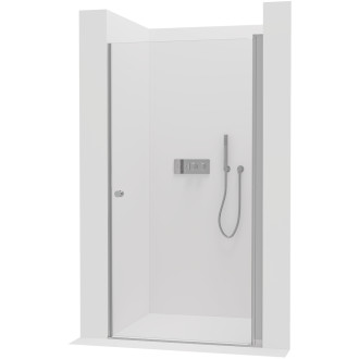 CERANO - Sprchové křídlové dveře Antelo L/P - 6 mm - chrom, transparentní sklo - 65x190 cm