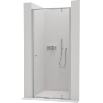 CERANO - Sprchové pivotové dveře Ferri L/P - 6 mm - chrom, transparentní sklo - 100x195 cm