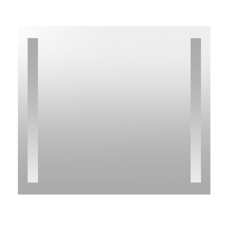 Zrcadlo 800x700 mm, LED osvětlení CN699