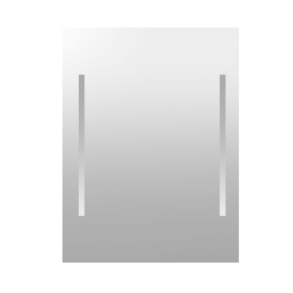 Zrcadlo 600x800 mm, osvětlení, tlačítkový vypínač CN702