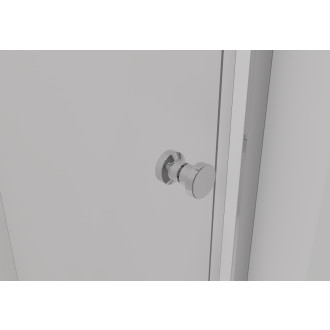 CERANO - Sprchové posuvné dveře Varone POINT L/P - 6 mm - chrom, transparentní sklo - 110x195 cm