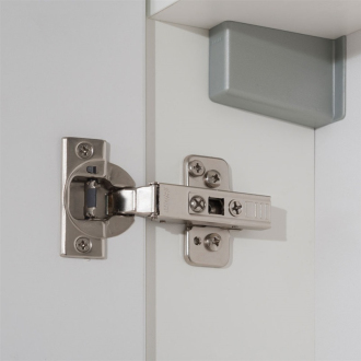 Mereo Leny koupelnová skříňka, spodní, bílá, 2 police, levá 330x675x250 mm CN812