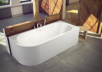 BESCO vana AVITA 180 (1800x800 mm), pravé provedení, bez nožiček VANAVIT180P