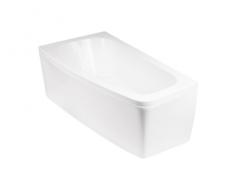 BESCO vana LUNA 150 (1500x800 mm), pravé provedení, bez nožiček VANLUN150P
