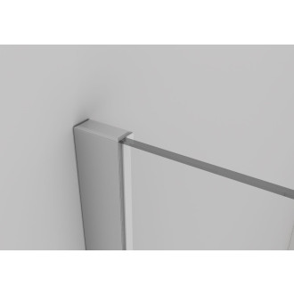 CERANO - Sprchový kout Varone LINE L/P - 6 mm - chrom, transparentní sklo - 100x70x195 cm - posuvný